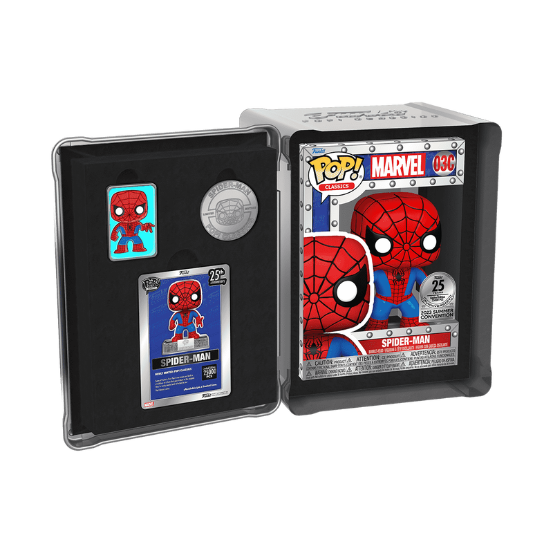 POP! Classics: 03C 25th (Marvel), Spider-Man (25,000 PCS) Exclusive