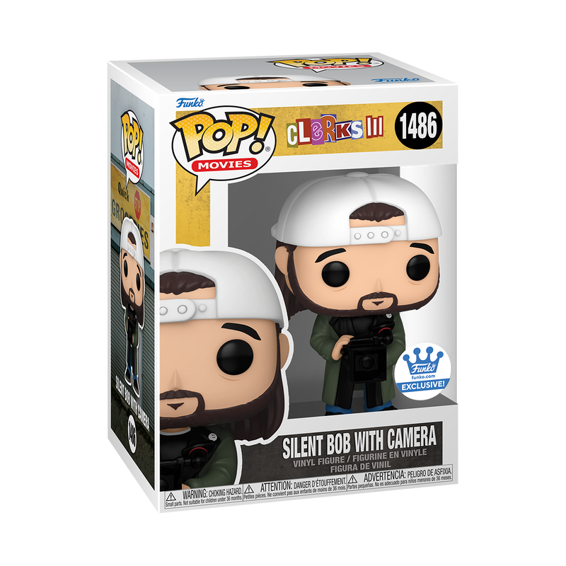 POP! Movies: 1486 Clerks III, Silent Bob (Camera) Exclusive