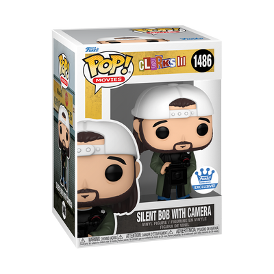 POP! Movies: 1486 Clerks III, Silent Bob (Camera) Exclusive