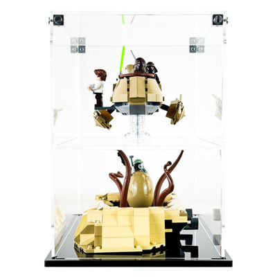 LEGO Model 75396 - 3mm thick Custom Acrylic Display Case for Star Wars Desert Skiff & Sarlacc Pit (9.3h x 10.5w x 6.5d)