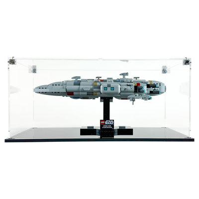 Custom Acrylic Display Case for LEGO Model 75405 - Home One Starcruiser (3mm thick, UV Resistant) 6.5h x 14.5w x 7.25d