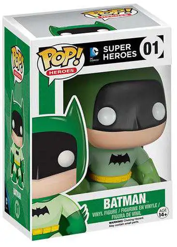 POP! Heroes: 01 DC Super Heroes, Batman (GRN) Exclusive