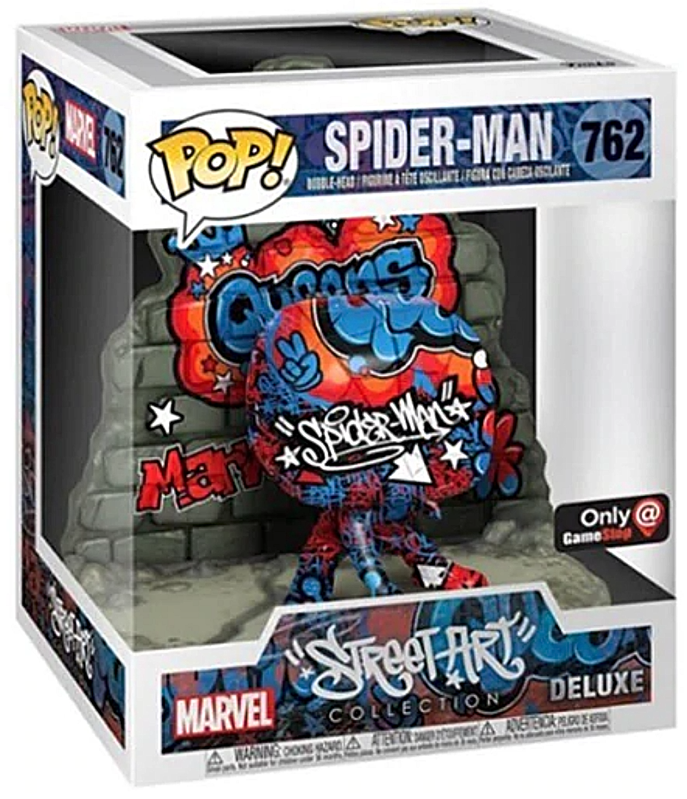 POP! Deluxe (Marvel): 762 Street Art, Spider-Man Exclusive