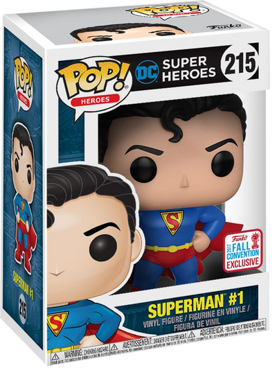 POP! Heroes: 215 DC Super Heroes, Superman #1 Exclusive