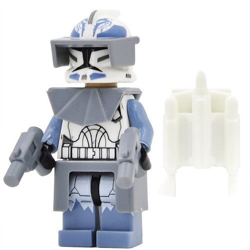 Wolf Pack Clone Trooper ARC Phase 1 (Star Wars) - Custom Building Blocks Mini Figures Compatible with LEGO