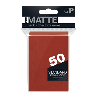 Matte Protector Sleeves for Trading Card Games, Standard Size Deck (50-100 pack)