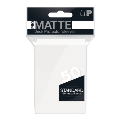 Matte Protector Sleeves for Trading Card Games, Standard Size Deck (50-100 pack)