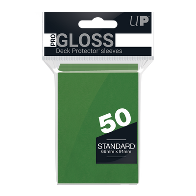 Gloss Protector Sleeves for Trading Card Games, Standard Size Deck (50-100 pack)