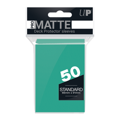 Matte Protector Sleeves for Trading Card Games, Standard Size Deck (50-100 pack)