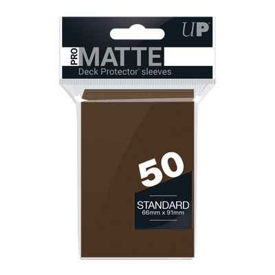 Matte Protector Sleeves for Trading Card Games, Standard Size Deck (50-100 pack)