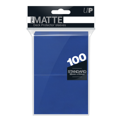 Matte Protector Sleeves for Trading Card Games, Standard Size Deck (50-100 pack)