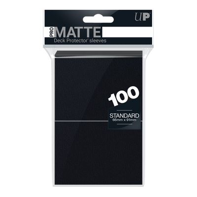 Matte Protector Sleeves for Trading Card Games, Standard Size Deck (50-100 pack)