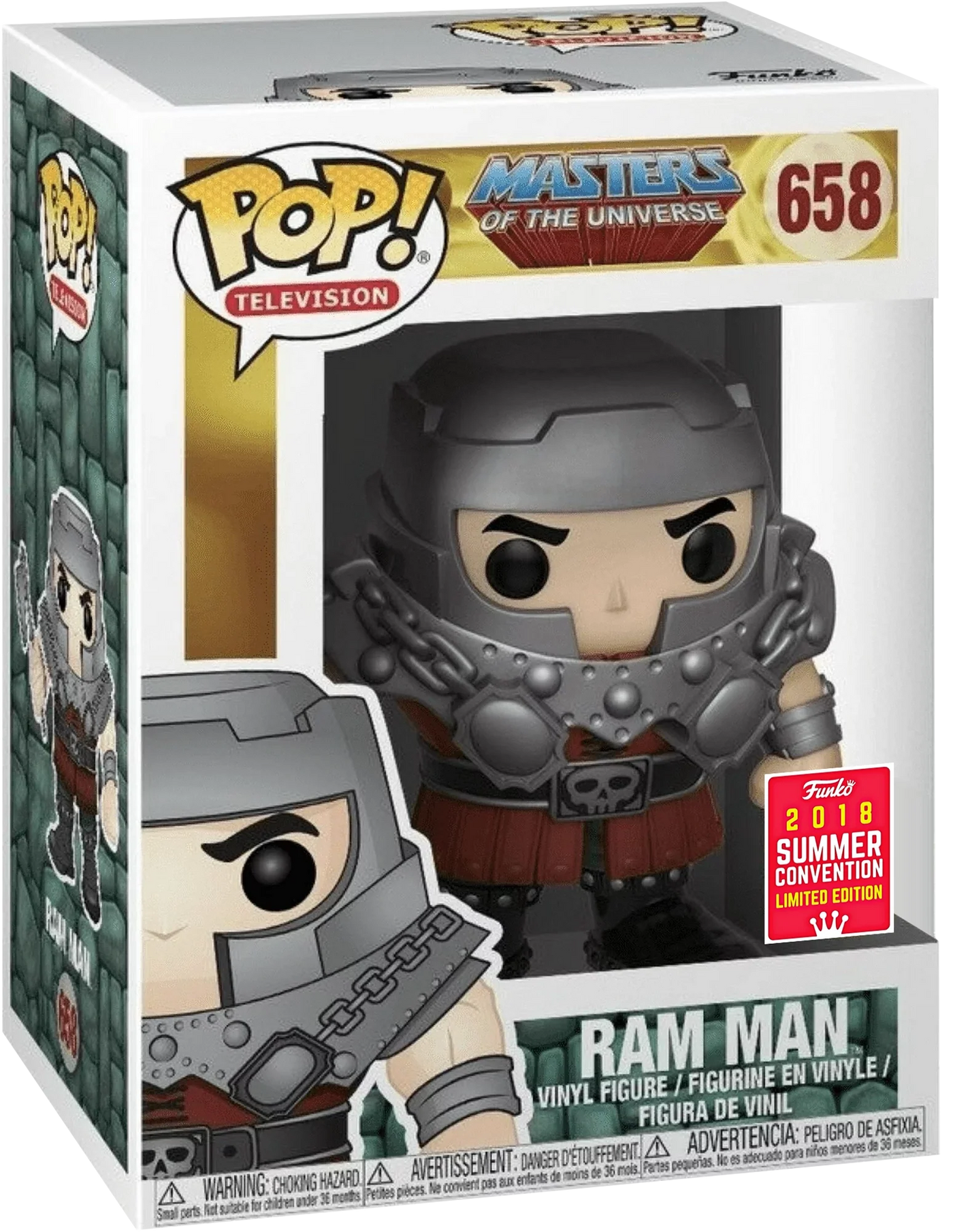 POP! Television: 658 MOTU, Ram Man Exclusive