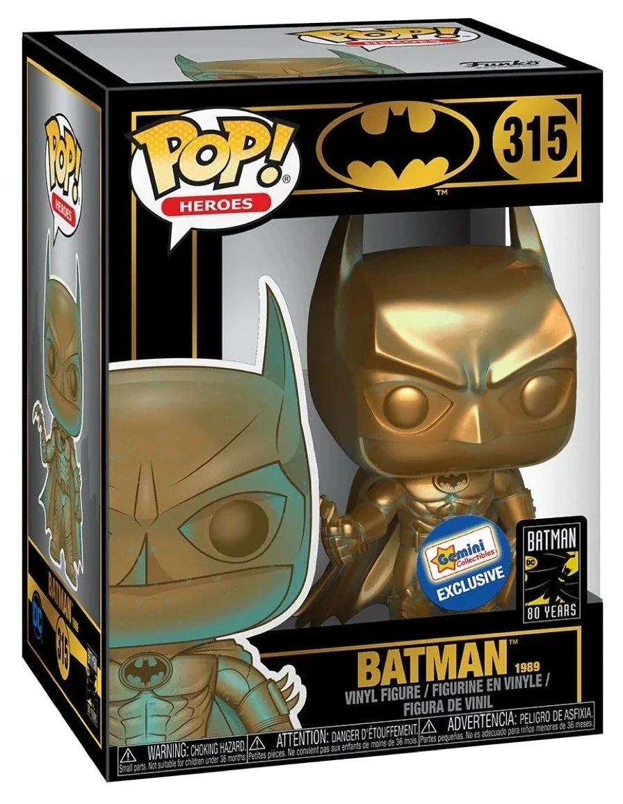 POP! Heroes: 315 Batman, Batman 1989 (PT) Exclusive