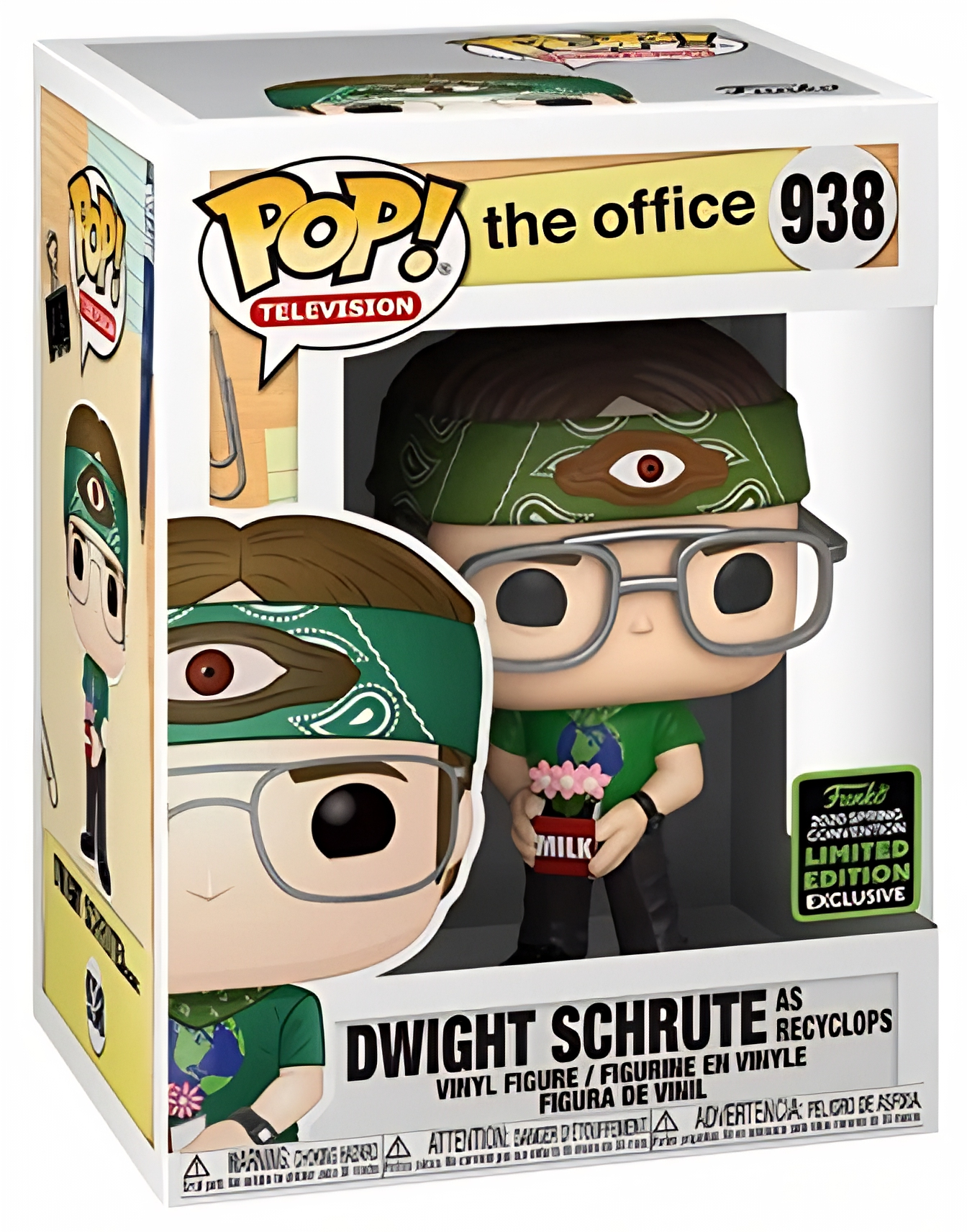 POP! Television: 938 The Office, Dwight Schrute (Recyclops) Exclusive