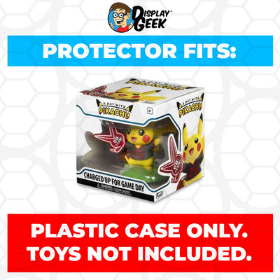 Pop Protector for Charged Up for Game Day Funko A Day with Pikachu on The Protector Guide App by Display Geek