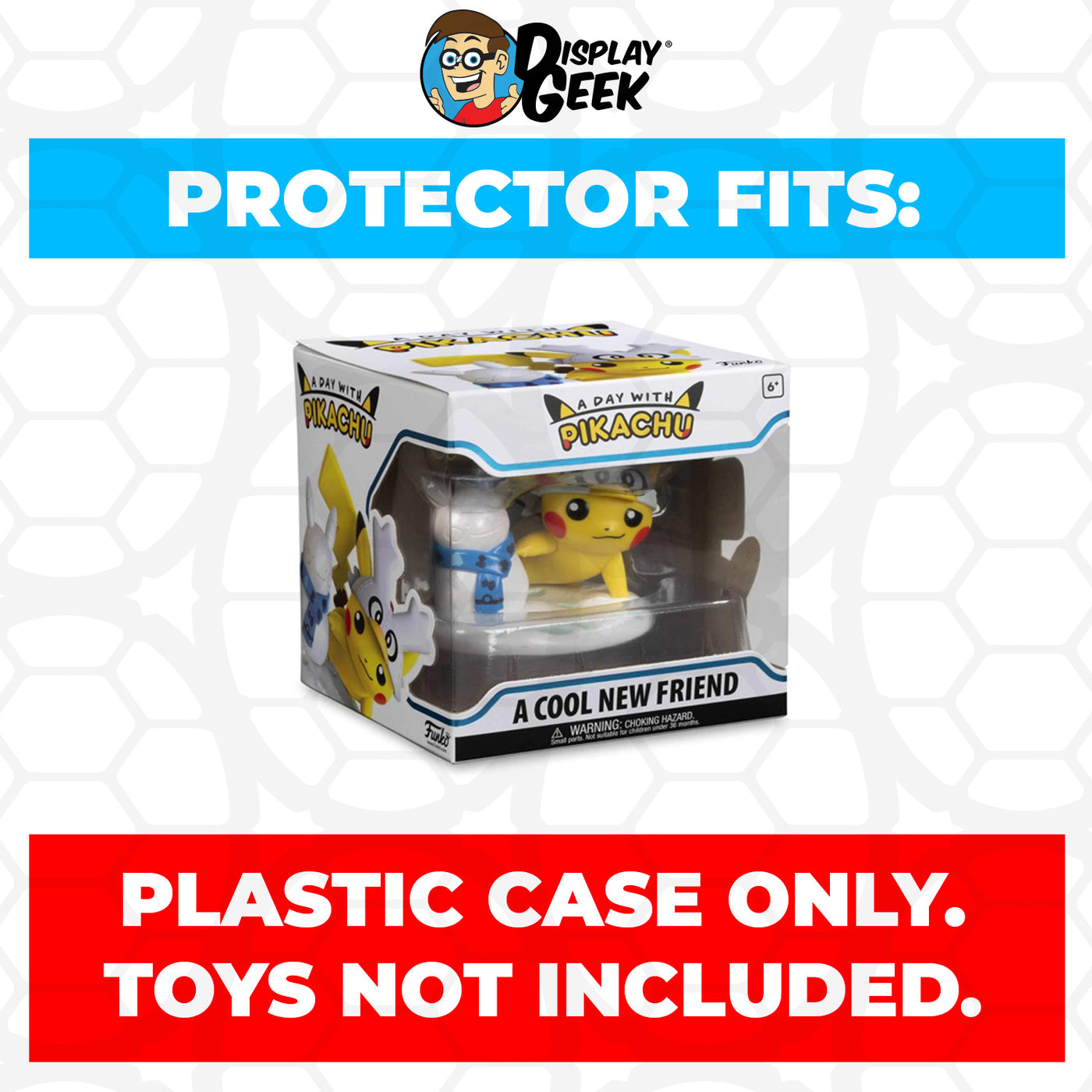 Pop Protector for A Cool New Friend Funko A Day with Pikachu on The Protector Guide App by Display Geek