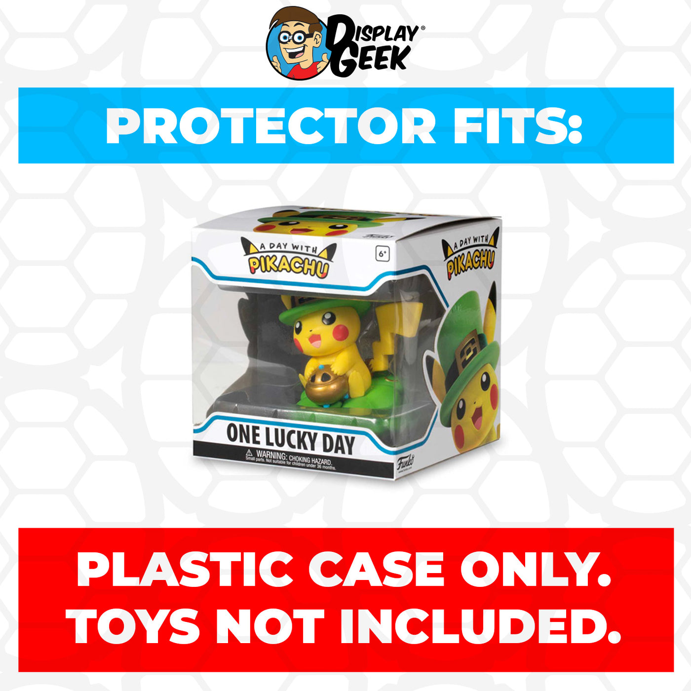 Pop Protector for One Lucky Day Funko A Day with Pikachu on The Protector Guide App by Display Geek