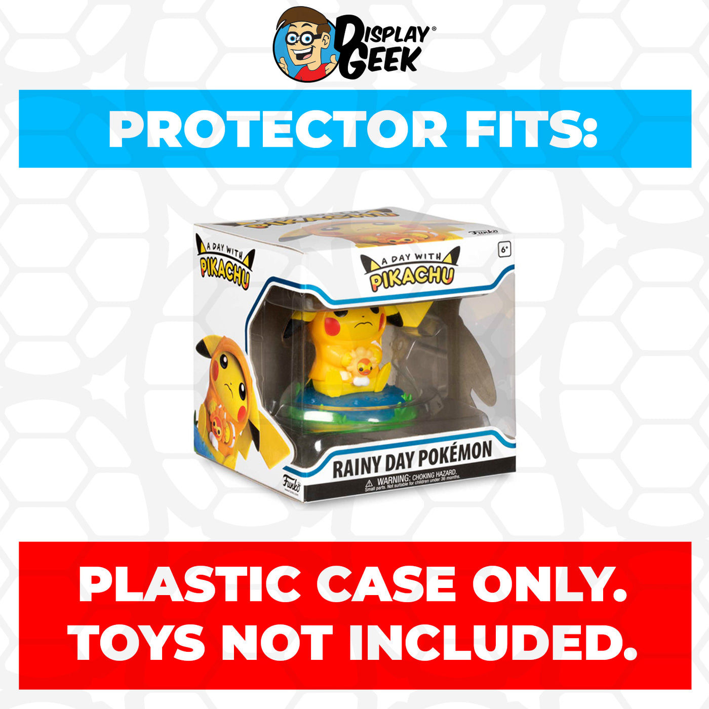 Pop Protector for Rainy Day Pokemon Funko A Day with Pikachu on The Protector Guide App by Display Geek