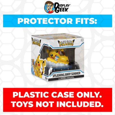 Pop Protector for Splashing Away Summer Funko A Day with Pikachu on The Protector Guide App by Display Geek