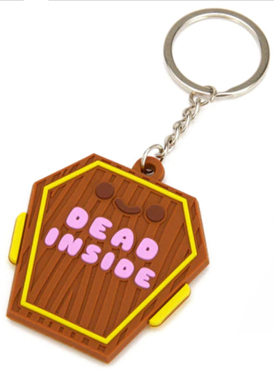 100% Soft: Keychains, Dead Inside (2-Sided)