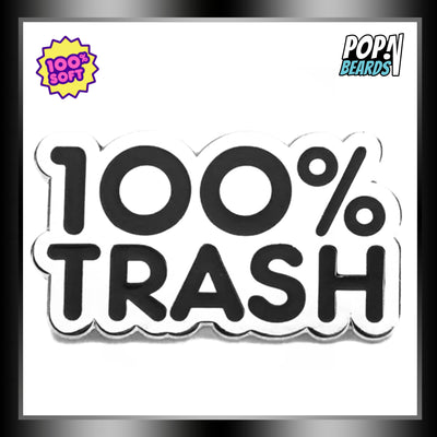 100% Soft: Pins, 100% Trash (BLK)