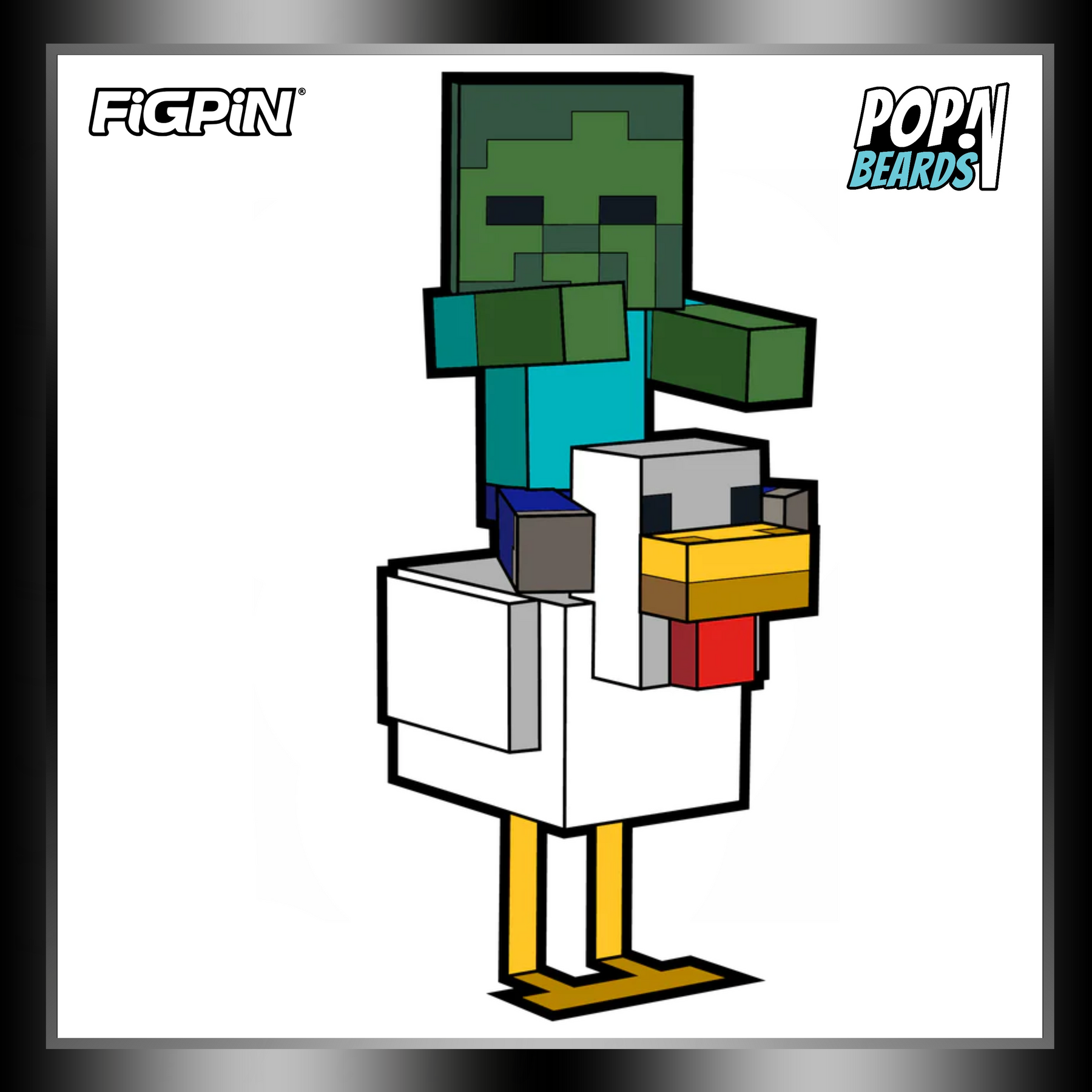 Minecraft Coloring Pages Chicken Jockey