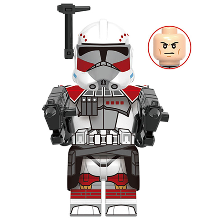 ARC Clone Commander Hammer (Star Wars) - Custom Building Blocks Mini F ...