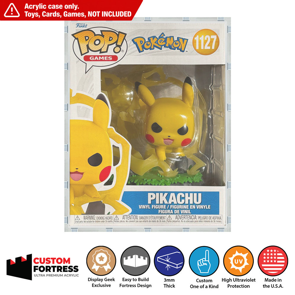 Custom Acrylic Hard Case for POP PREMIUM Funko Pop Grail Boxes (3mm th ...