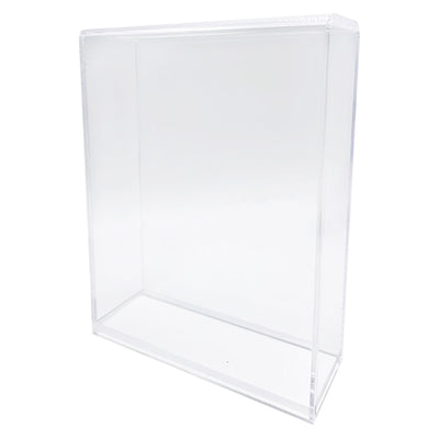 Acrylic Case for Nintendo GameCube Standard Video Game Cases, 4mm thick, UV Resistant & Magnetic Slide Bottom