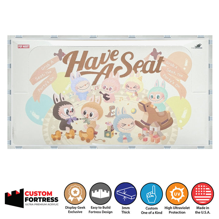 Custom Acrylic Hard Case for BIG INTO ENERGY LABUBU BLIND BOX