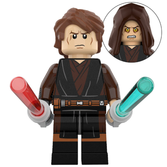 Anakin Skywalker (Star Wars) - Custom Building Blocks Mini Figures Compatible with LEGO