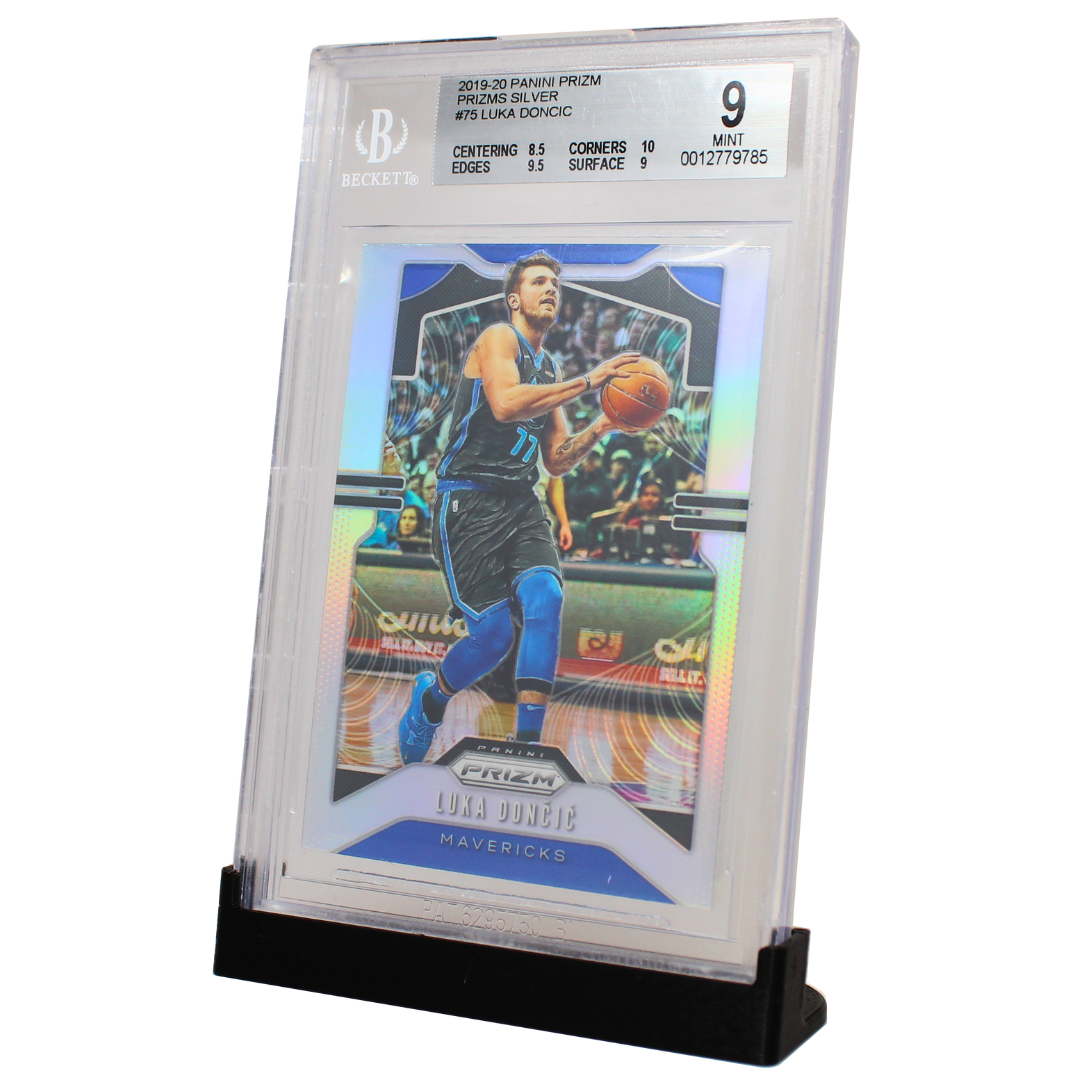 Trading Card Displays for Graded BGS, Black (5 Pack)