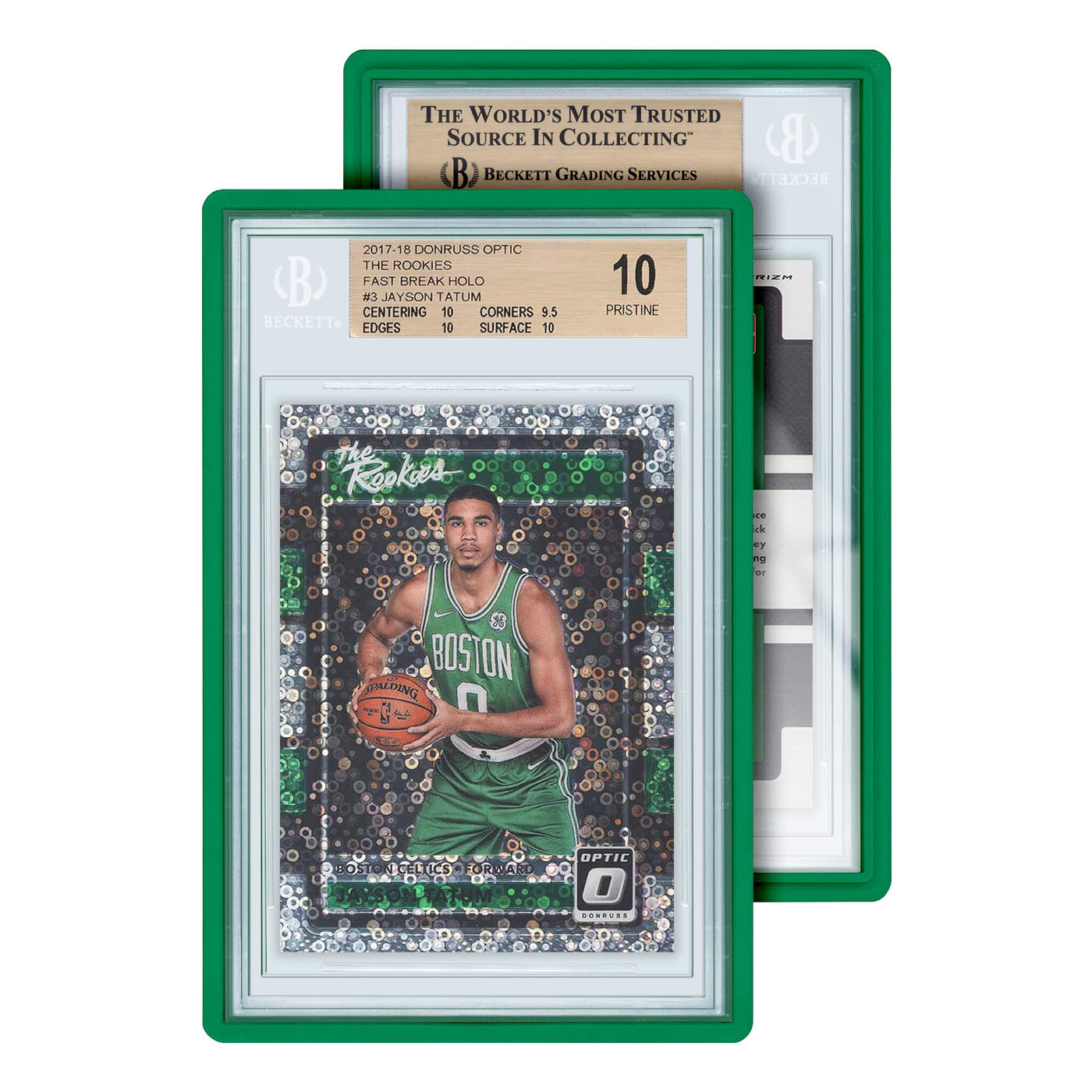 Green Standard Protective Case for Graded Cards (BGS) - GradedGuard