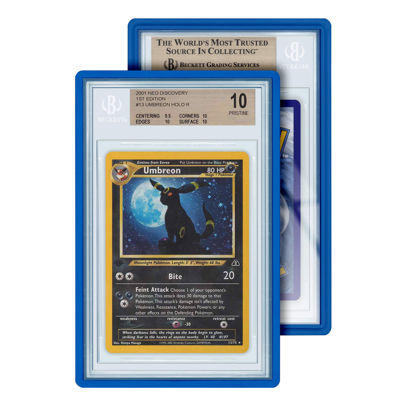 Royal Blue Standard Protective Case for Graded Cards (BGS) - GradedGuard