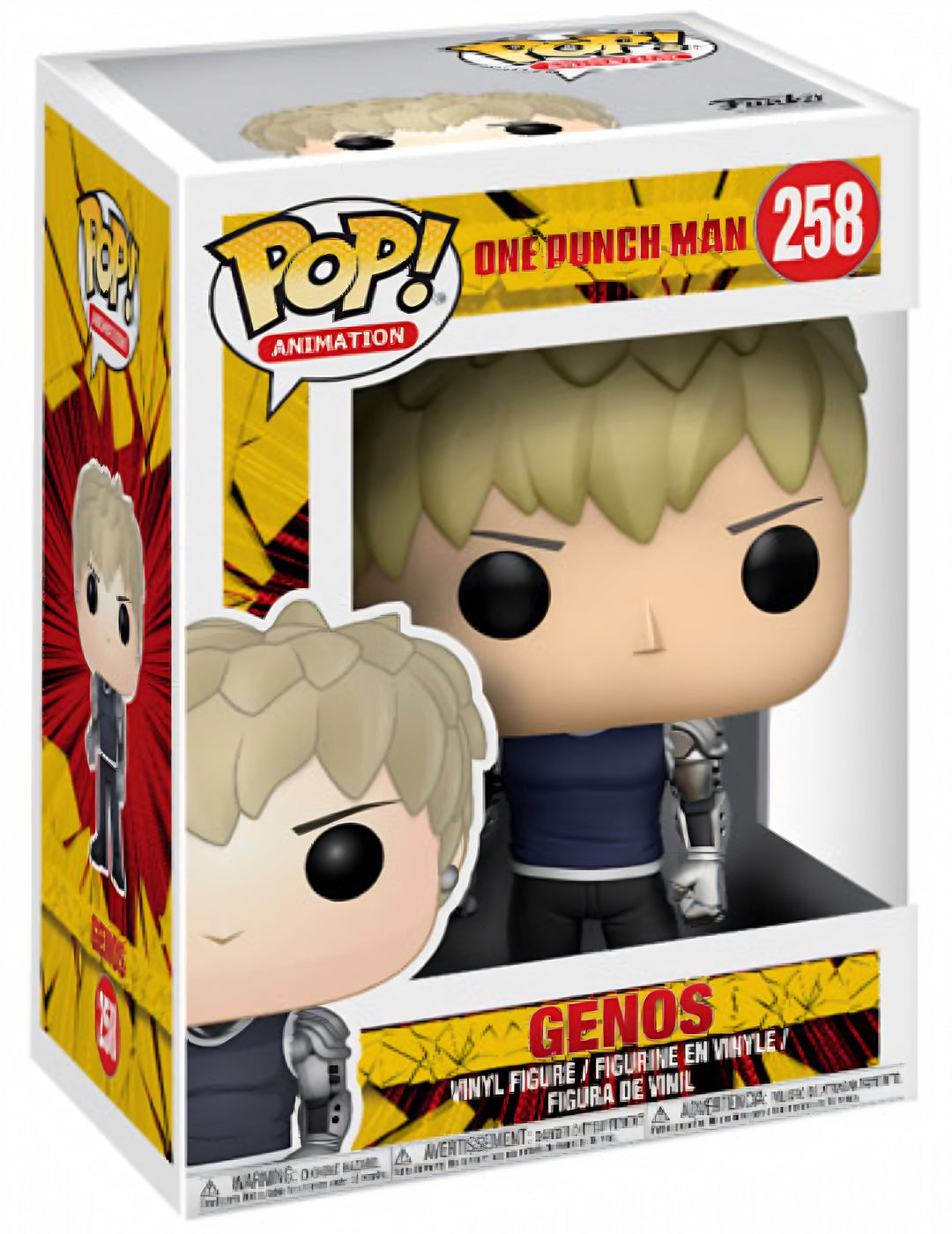 Amazon.com: Funko Pop Anime One Punch Man-Genos Toy : Toys