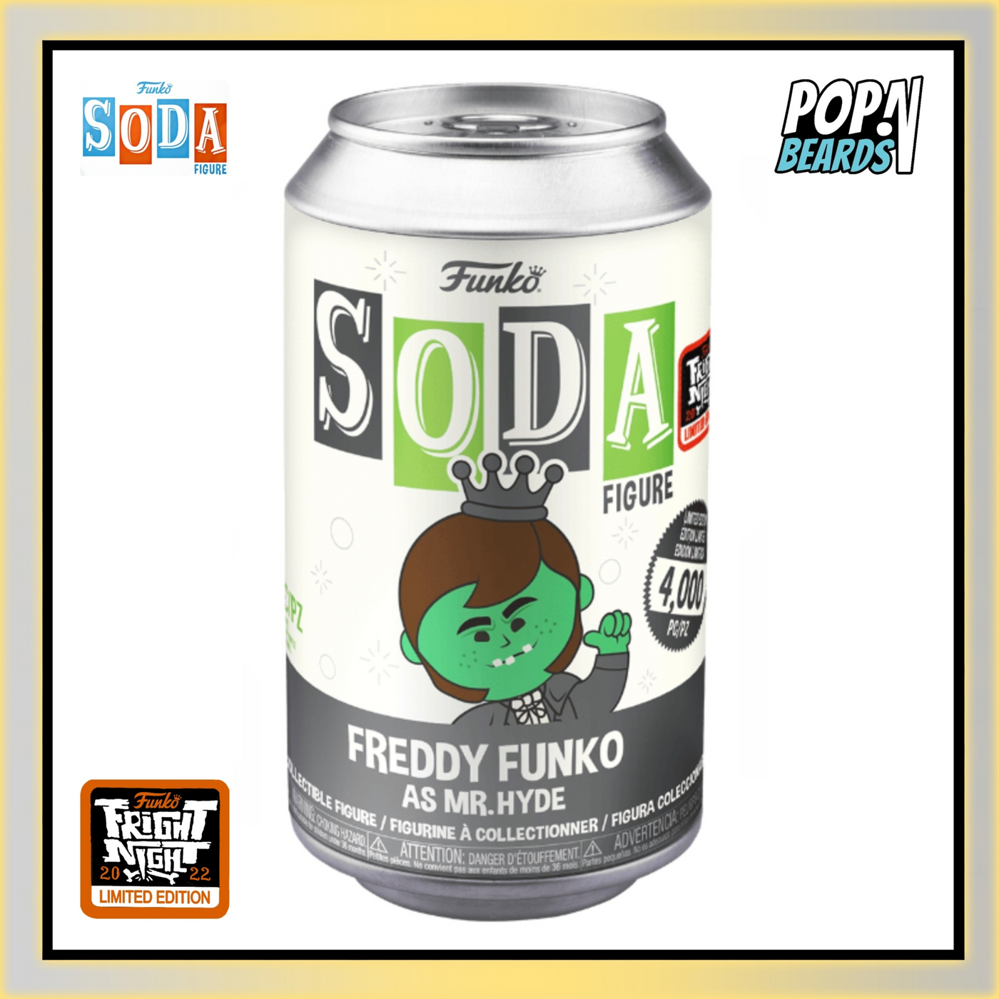 Vinyl Soda: Funko (Freddy Funko), Freddy Funko As Mr. Hyde Exclusive