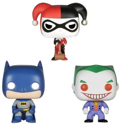 Pocket POP! Heroes: 04 DC Comics, Batman / Harley Quinn / The Joker