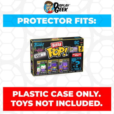 Pop Protector for Bitty Pop DC Series Outer Box Funko on The Protector Guide App by Display Geek