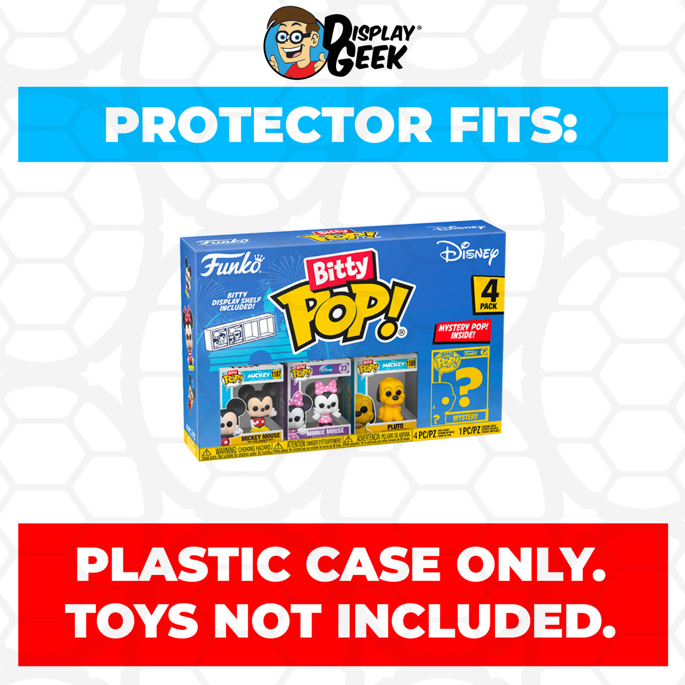 Pop Protector for Bitty Pop Disney Series Outer Box Funko Pop on The Protector Guide App by Display Geek