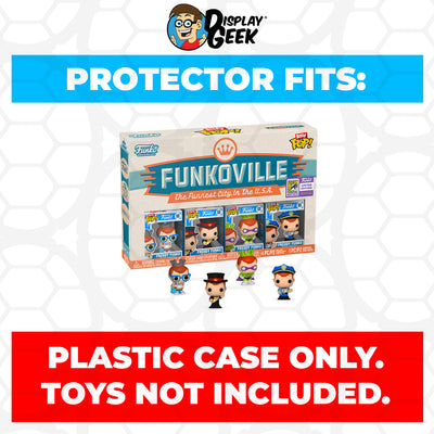 Pop Protector for Bitty Pop Freddy Funkoville SDCC 2023 Series Outer Box Funko on The Protector Guide App by Display Geek