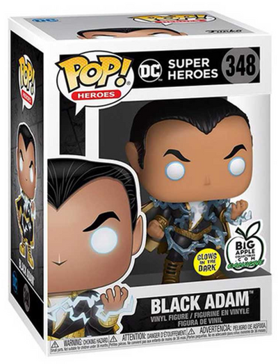 POP! Heroes: 348 DC Super Heroes, Black Adam (GITD) Exclusive