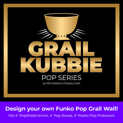 Branding for GRAIL KUBBIE (3x2) - In Box Display Case for Funko Pops in Acrylic Hard Stack Armor (Cardboard)