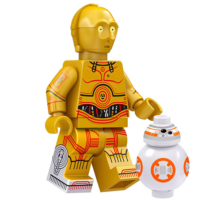 C3PO (Star Wars) - Custom Building Blocks Mini Figures Compatible with LEGO