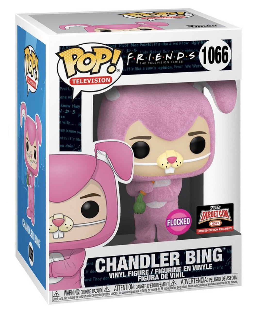 POP! Television: 1066 Friends, Chandler Bing as Bunny (FL) Exclusive