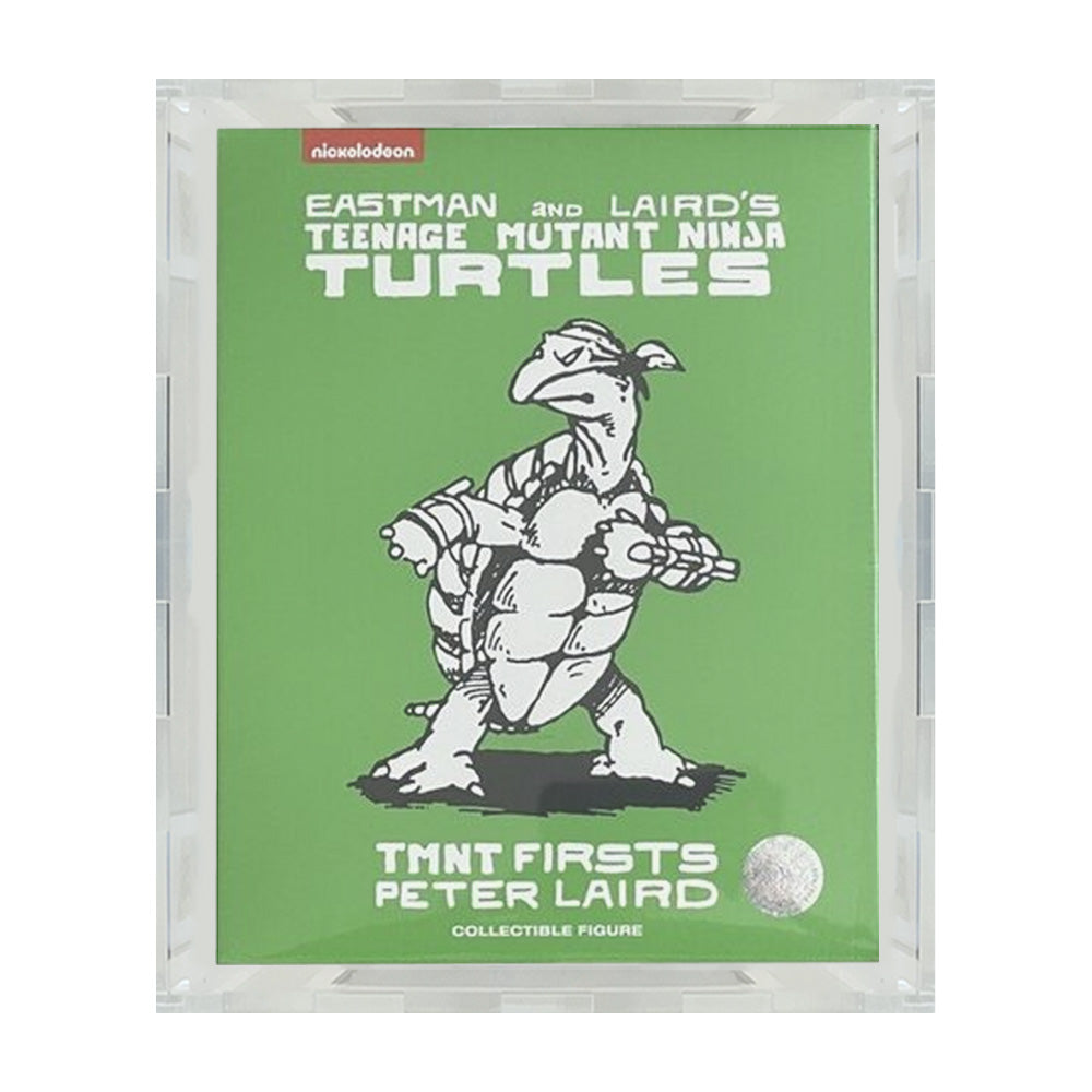 TMNT FIRSTS PETER LAIRD - 4.5mm thick Pop Fortress Custom Acrylic Hard Case for Bottleneck Gallery Grail Boxes (Fits 10.375h x 8.25w x 5d) Exclusive to Display Geek & The Protector Guide App