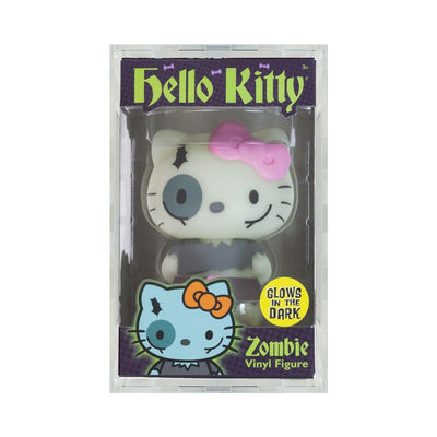 HELLO KITTY GLOW - 4.5mm thick Pop Fortress Custom Acrylic Hard Case for Funko Grail Boxes (Fits 6.5h x 4w x 3.5d) Exclusive to Display Geek & The Protector Guide App