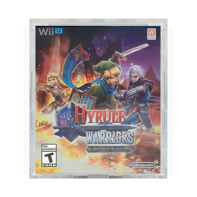 Nintendo Wii U Zelda Hyrule Warriors (New York Store Limited Edition) Pop Fortress Acrylic Display Case for Video Game Grails Vaulted Figures by Display Geek