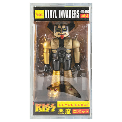 11 inch Vinyl Invaders KISS Destroyer Demon Robot Batman Robot Pop Fortress Acrylic Display Case for Funko Pop Vinyl Grails Vaulted Figures by Display Geek