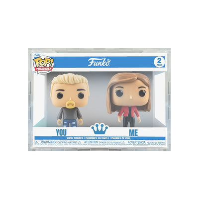 POP YOURSELF 2 PACK - 4.5mm thick Pop Fortress Custom Acrylic Hard Case for Funko Pop Grail Boxes (Fits 6.25h x 9.25w x 3.5d) Exclusive to Display Geek & The Protector Guide App